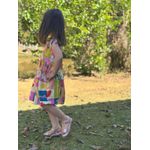 VESTIDO - BRANCO COM BORBOLETAS 