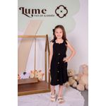 VESTIDO BOTÃO - PRETO 