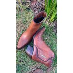 Bota Feminina Tucson - Couro Euro Wisky - Solado P51 Liso