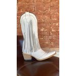 Bota Texana Tucson - Couro Flora Off-White