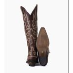 Bota Feminina Texana - Couro Euro Texas Wisky