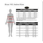 Blusa Buphallos Xadrez Preta