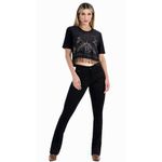 CALÇA BOOTCUT BASICA BLACK