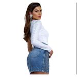 SAIA JEANS COM STRASS GLAMOUR BUPHALLOS