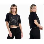 BLUSA CROPPED TOTAL BRILHO BUPHALLOS