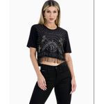 BLUSA CROPPED TOTAL BRILHO BUPHALLOS