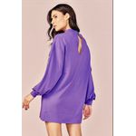 VESTIDO MOLETOM SILK LOVE - PURPLE