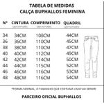 CALÇA JEANS FEMININA BUPHALLOS FLARE BORDADO