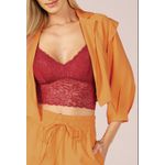 JAQUETA CROPPED - LARANJA