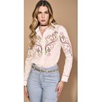 CAMISA BORDADA LUNA MOONHORSE