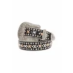 Cinto Country Tachinhas E Pedraria Bicolor