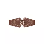 Cinto Elástico Largo Com Apliques