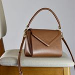 Bolsa Dani Caramelo | Couro Legítimo