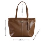 Bolsa Diana Caramelo | Couro Legítimo