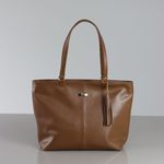 Bolsa Diana Caramelo | Couro Legítimo