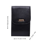 Bolsa Lia Preto - Metal Níquel | Couro Legítimo