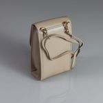 Bolsa Lia Rosê - Metal Ouro | Couro Legítimo