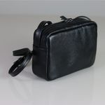 Bolsa Lizi Preto - Metal Grafite | Couro Legítimo