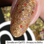 Esmalte em Gel Nails 21 - Coleção Glitter Premium
