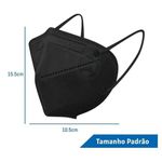 Máscara KN95 com 5 Camadas de Proteção