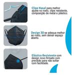 Máscara KN95 com 5 Camadas de Proteção