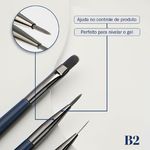 Kit Pincéis Essenciais Bluwe