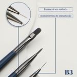 Kit Pincéis Essenciais Bluwe