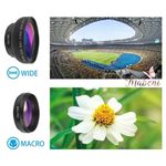 Kit de Lente Super Macro Smartfone e Iphone