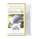 Capa Protetora p/ Travesseiro Impermeabilizada Daune 100% Algodão