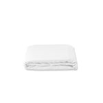 Lençol Solteiro com Elástico Branco - Exclusiva Malha Novo Toque 100% Algodão - Super Penteada