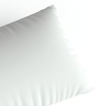 Fronha - 40x130cm - Exclusiva Malha Novo Toque 100% Algodão - Super Penteada - Branco