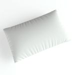 Fronha 50x90cm - Exclusiva Malha Novo Toque 100% Algodão - Super Penteada - Branca 