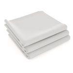Fronha - Exclusiva Malha Novo Toque 100% Algodão - Super Penteada - Branco