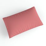 Fronha 50x90cm - Exclusiva Malha Novo Toque Fil Parfé 100% Algodão - Super Penteada - Ameixa 