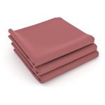 Fronha 50x90cm - Exclusiva Malha Novo Toque Fil Parfé 100% Algodão - Super Penteada - Ameixa 