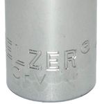 Soquete Sextavado CRV Curto 3/8 Pol Encaixe 1/2 Pol 205502BBR Belzer