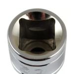 Soquete Sextavado CRV Curto 5/8 Pol Encaixe 1/2 Pol ST13106SC Sata