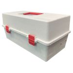 Caixa Plástica Branca com 3 Bandejas Cp-4 Marcon