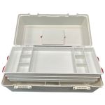 Caixa Plástica Branca com 3 Bandejas Cp-4 Marcon