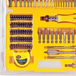Maleta de Brocas e Ponteiras com 110 Peças 43145110 Tramontina