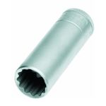 Soquete Estriado Crv Longo 12 mm Encaixe 1/2 Pol 015.706 Gedore