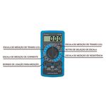 Multimetro Digital Portatil ET-1002 Minipa