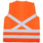 Colete Refletivo tipo Blusão com 4 Bolso Laranja Tam XG 72130 Vicsa 
