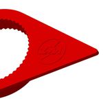 Seta Indicadora de Porca 32mm Vermelha 3303253 Zm