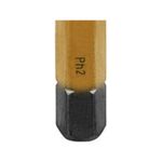 Bits Fenda Cruzada 1/4 Pol Ph2 054.035 Gedore