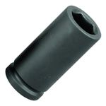 Soquete Sextavado de Impacto Longo 1.1/8 Pol Encaixe 3/4 Pol K32L 20.159 Gedore