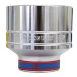Soquete Sextavado CRV 70mm Encaixe de 3/4 Pol 633570M King tony