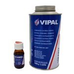 Kit Cola Cimento Vipafix 1Kg 472001 + Catalisador para Vipafix 30-60min 50ml 472101 Vipal