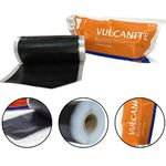 EC - KIT REMENDO QUENTE VULCANITE + COLA PRETA VULCAFLEX