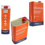 EC - KIT REMENDO QUENTE VULCANITE + COLA PRETA VULCAFLEX